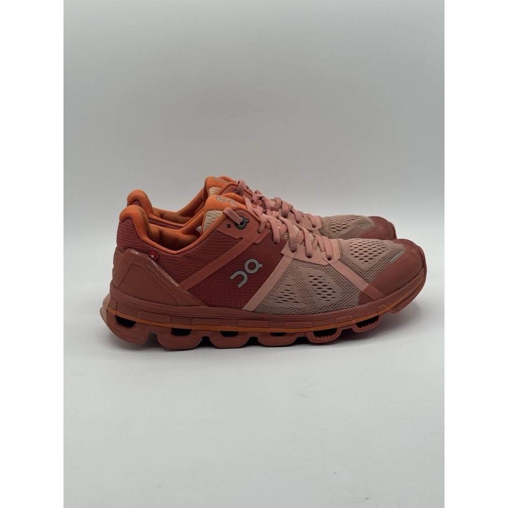 ON Women's Cloudace 30.99765 Trainer Running Shoes  Blush/Orange, Size 7.5